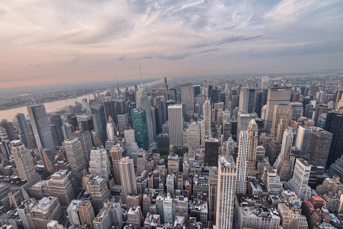 framedposter-print-skyline-view-over-manhattan