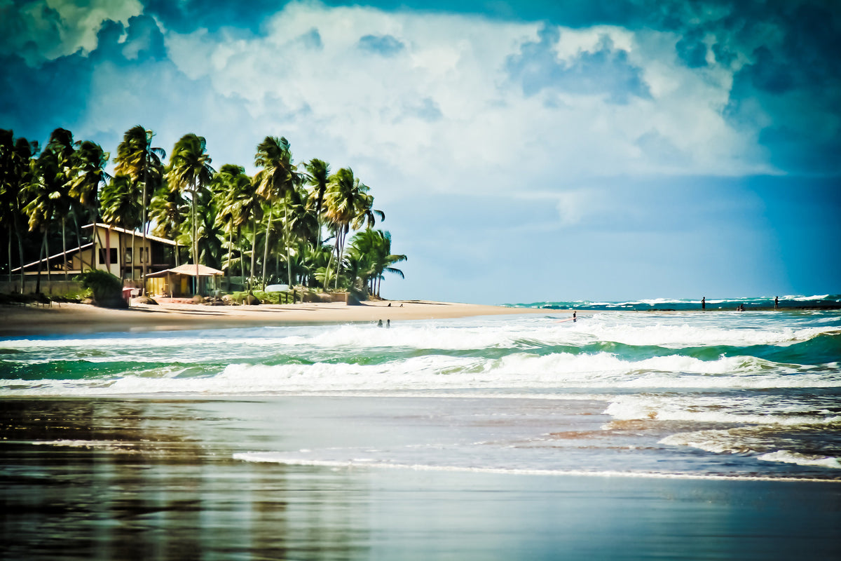 aluminium-print-the-beach
