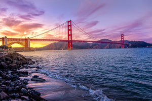framedcanvas-print-golden-gate-in-the-evening
