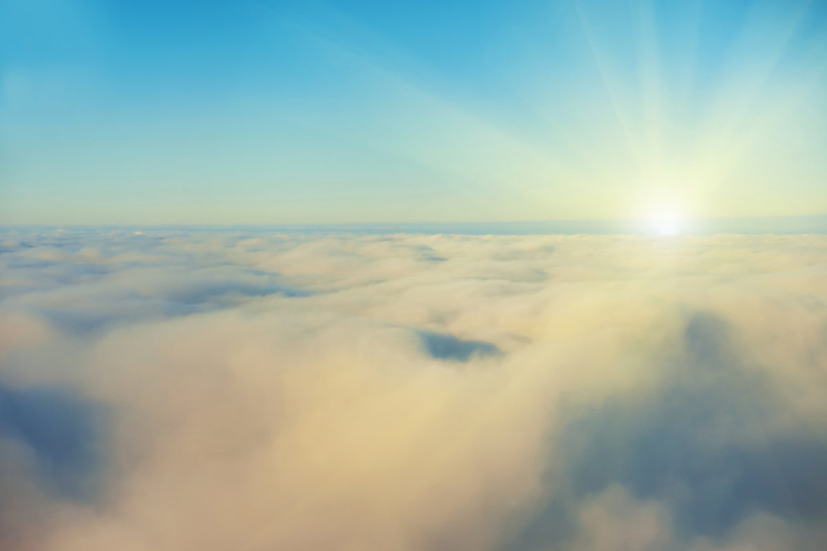 framedcanvas-print-photo-wallaper-dawn-above-the-clouds