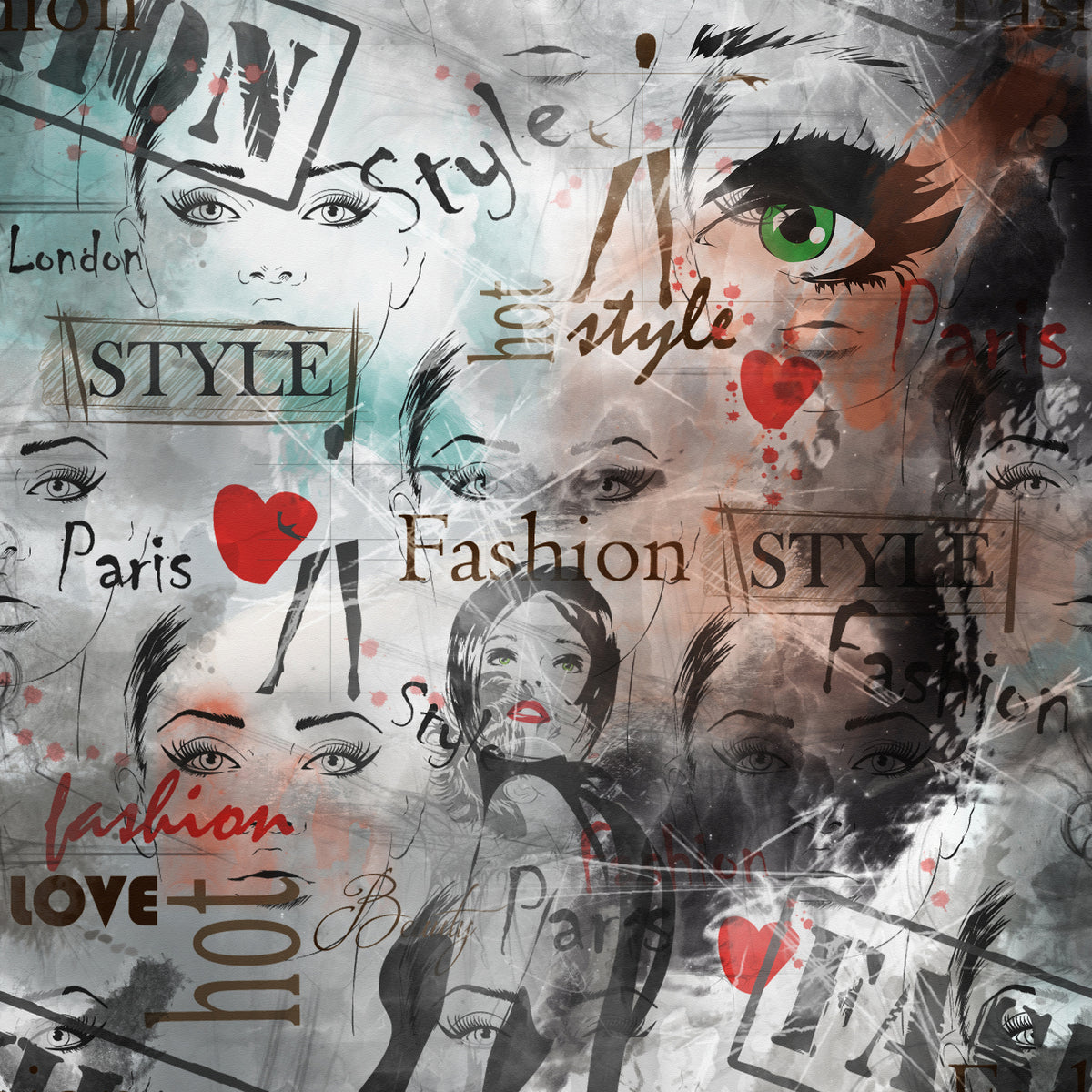 4-piece-aluminium-print-i-love-paris