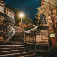 4-piece-aluminium-print-at-night-in-dresden