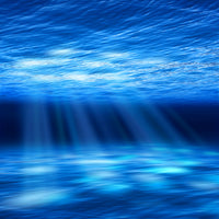4-piece-canvas-print-light-under-water