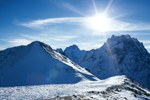 3-piece-acrylic-print-the-mountain-in-snow