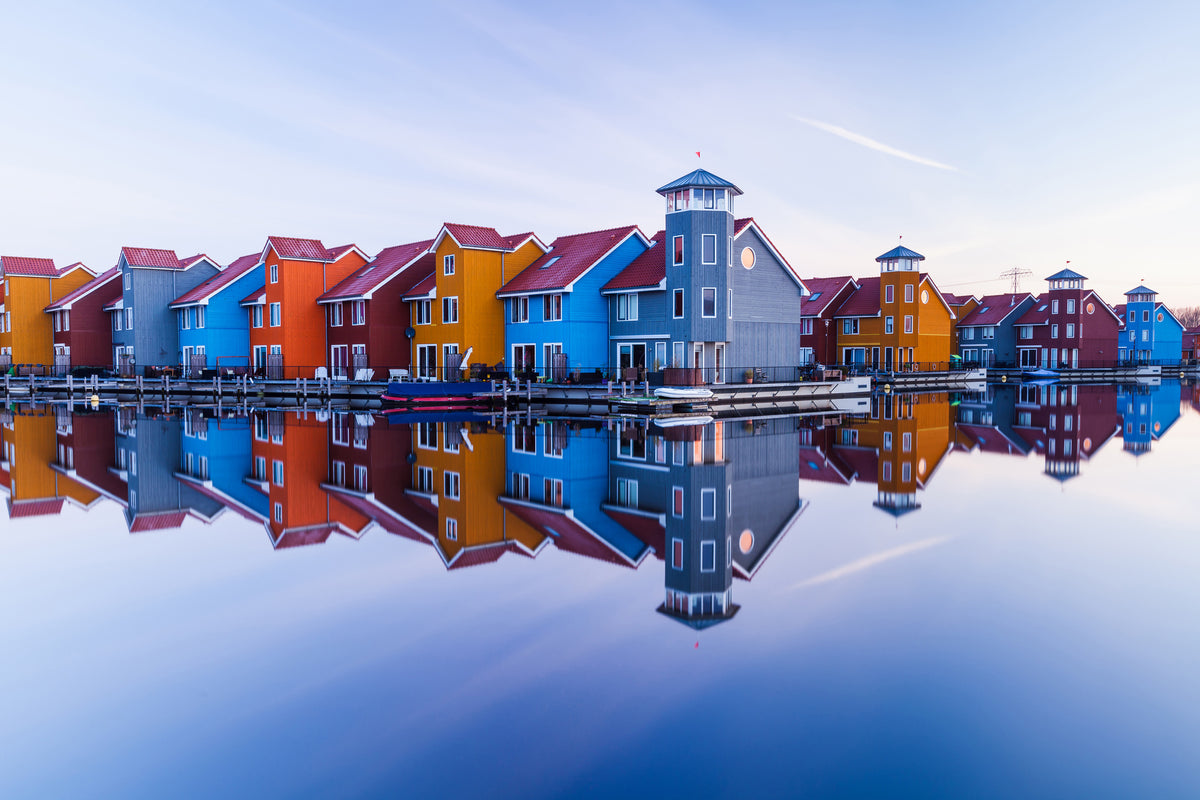 3-piece-acrylic-print-colored-homes