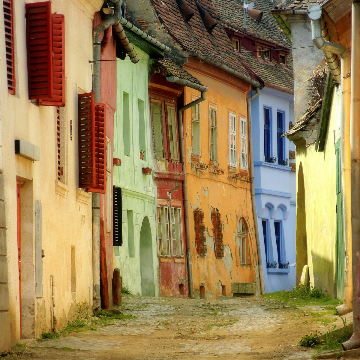 4-piece-canvas-print-colorful-street