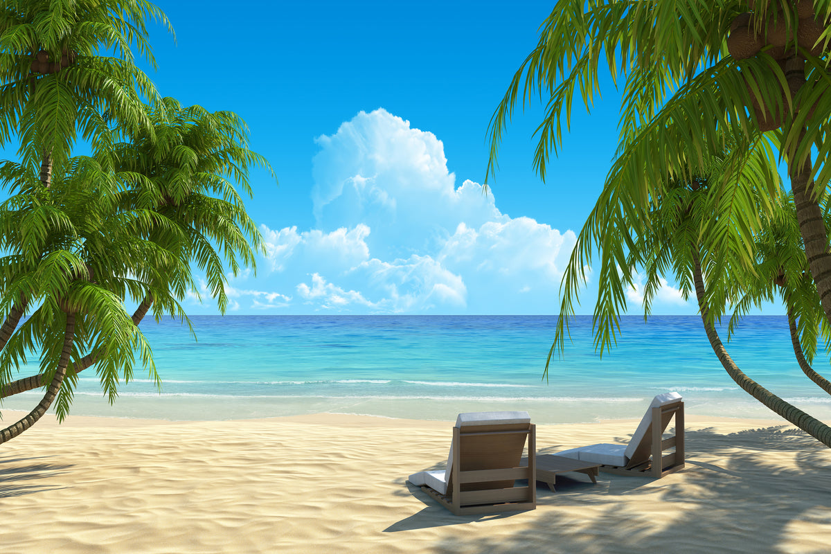 aluminium-print-beach-paradise-ii