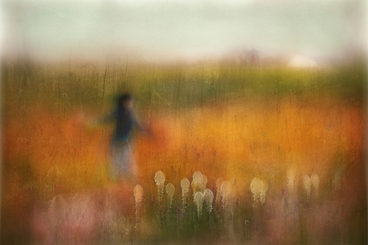 acrylic-print-a-girl-and-bear-grass