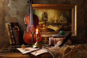 poster-print-still-life-with-violin-and-painting-ii
