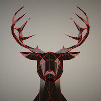 9-piece-canvas-print-antlers
