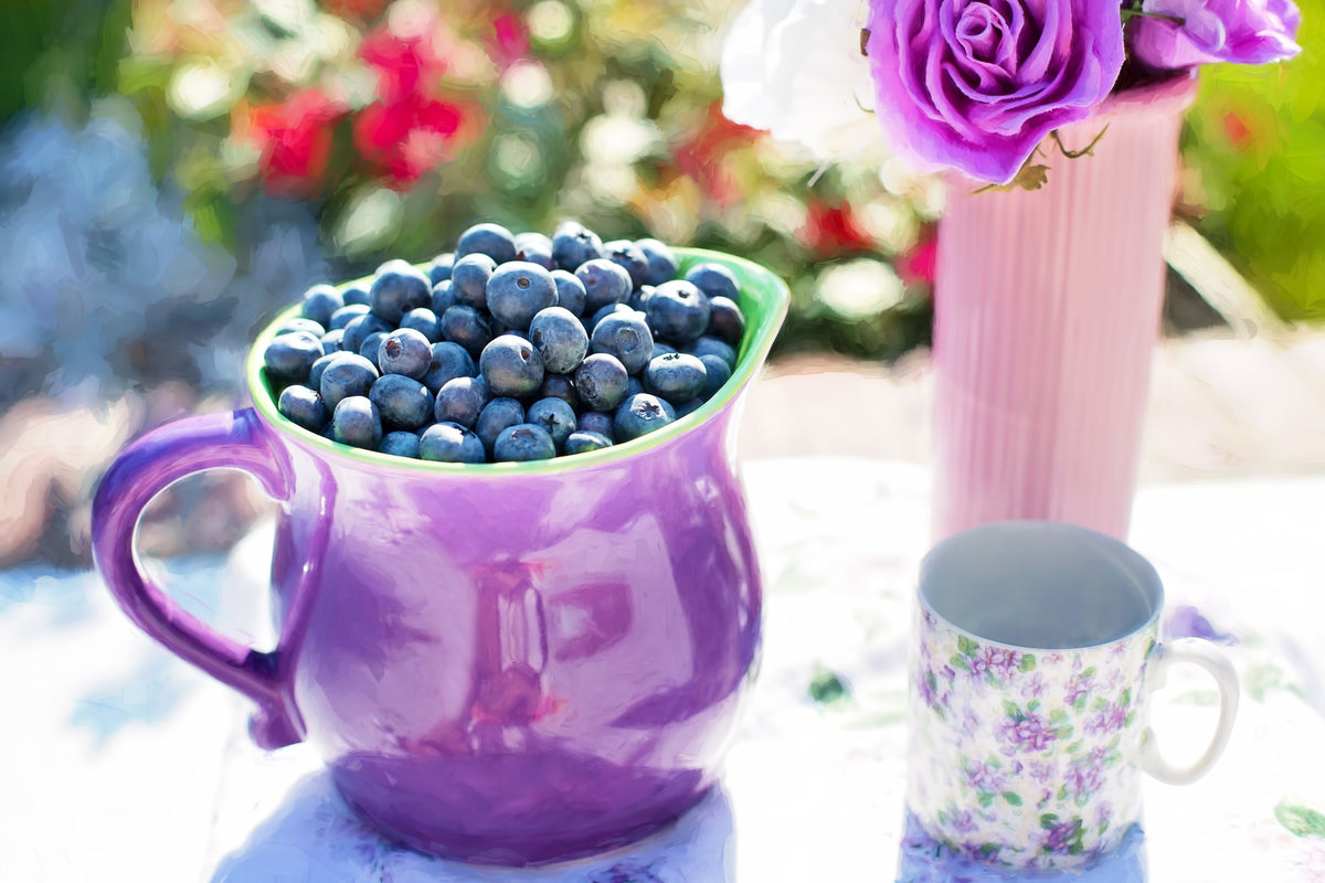 framedcanvas-print-sweet-blueberries