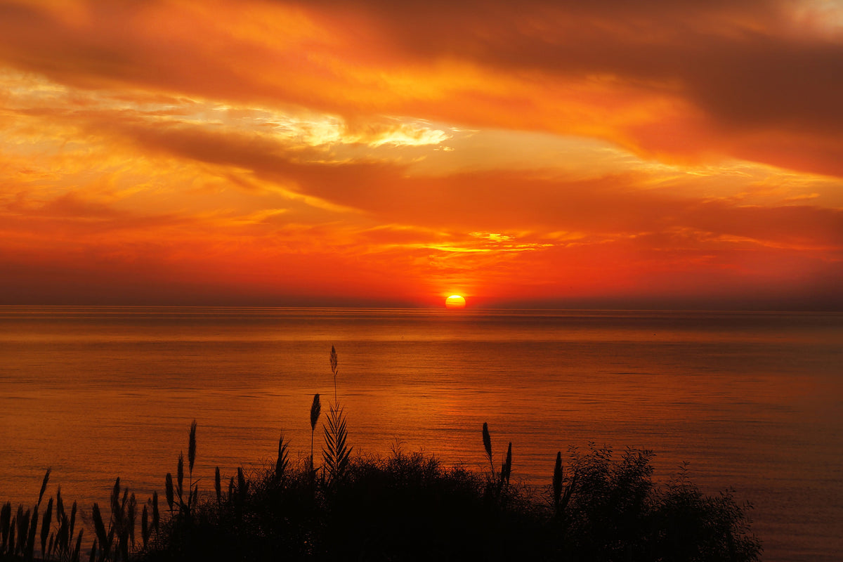 3-piece-canvas-print-peaceful-evening-mood-by-the-sea