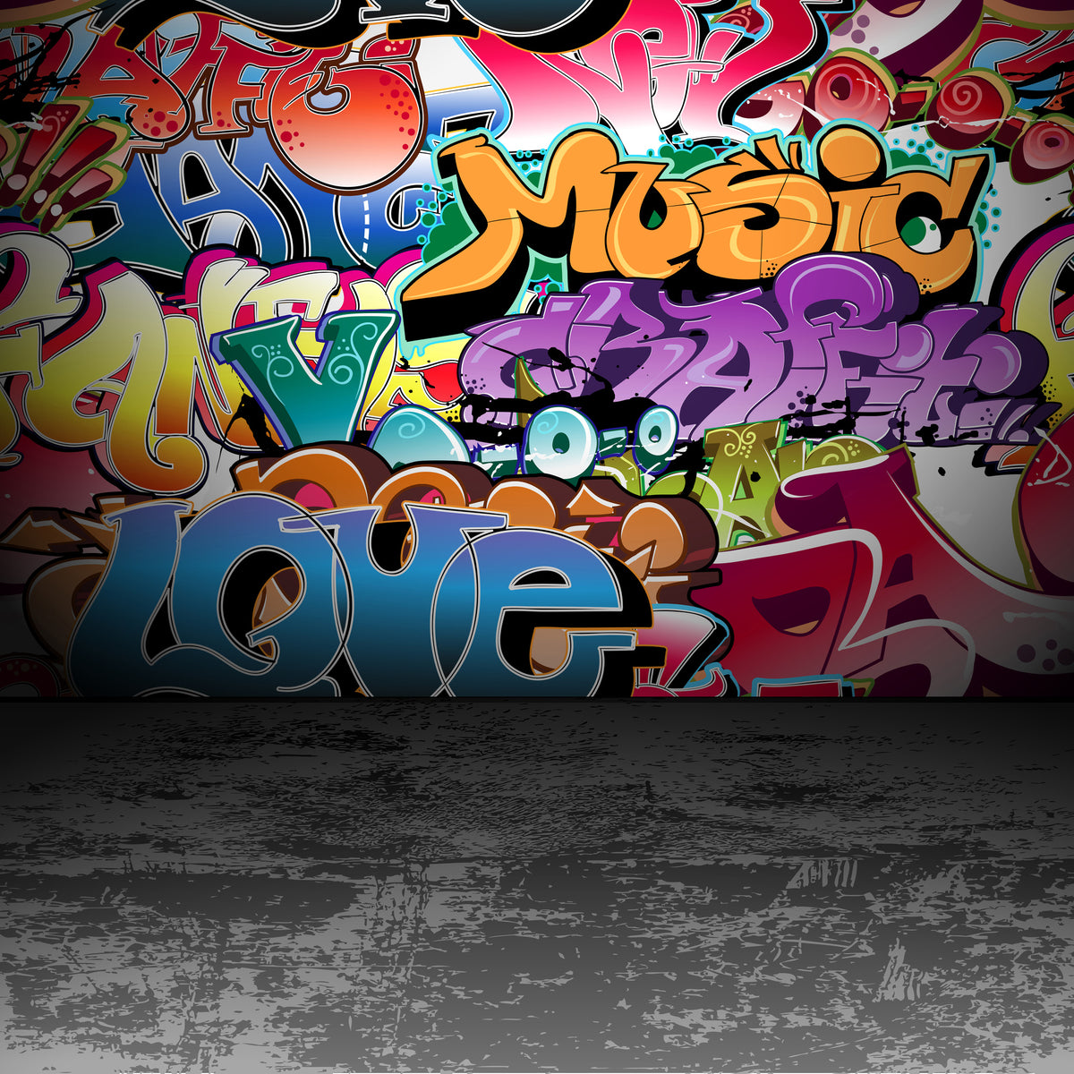 aluminium-print-graffiti-writing