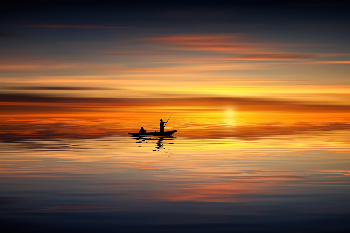poster-print-boat-in-the-golden-light