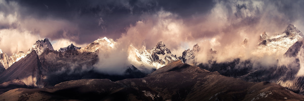 panoramic-poster-print-tibet-snow-mountain-panorama