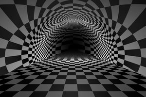 3-piece-aluminium-print-abstract-chessboard