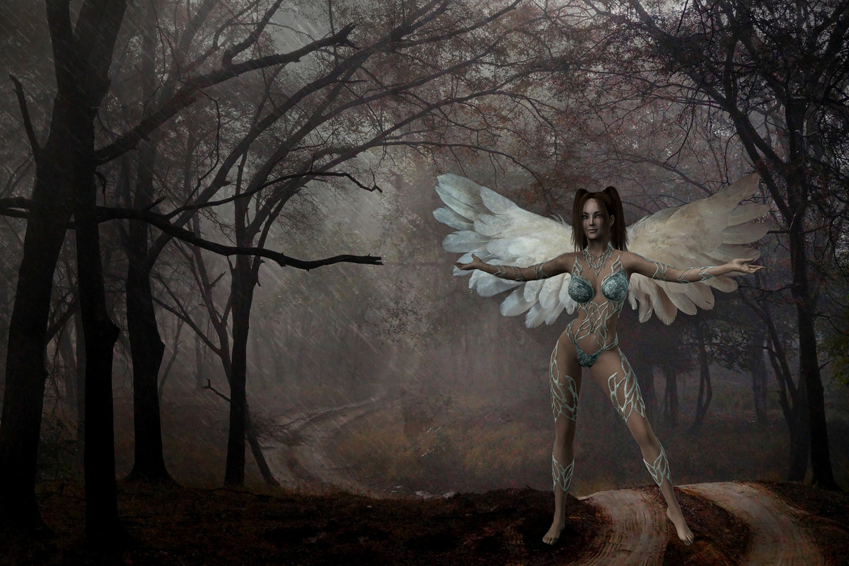 framedposter-print-fantasy-in-the-forest