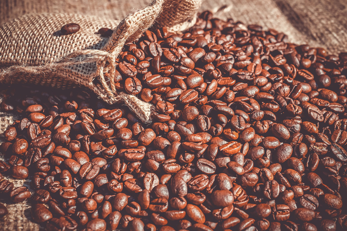 poster-print-many-coffee-beans